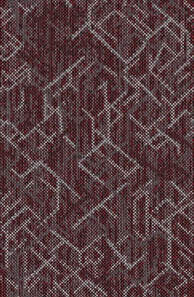 Passion Carpet Tiles PSS02 สีแดง พรมแผ่นไนล่อนลดเสียง