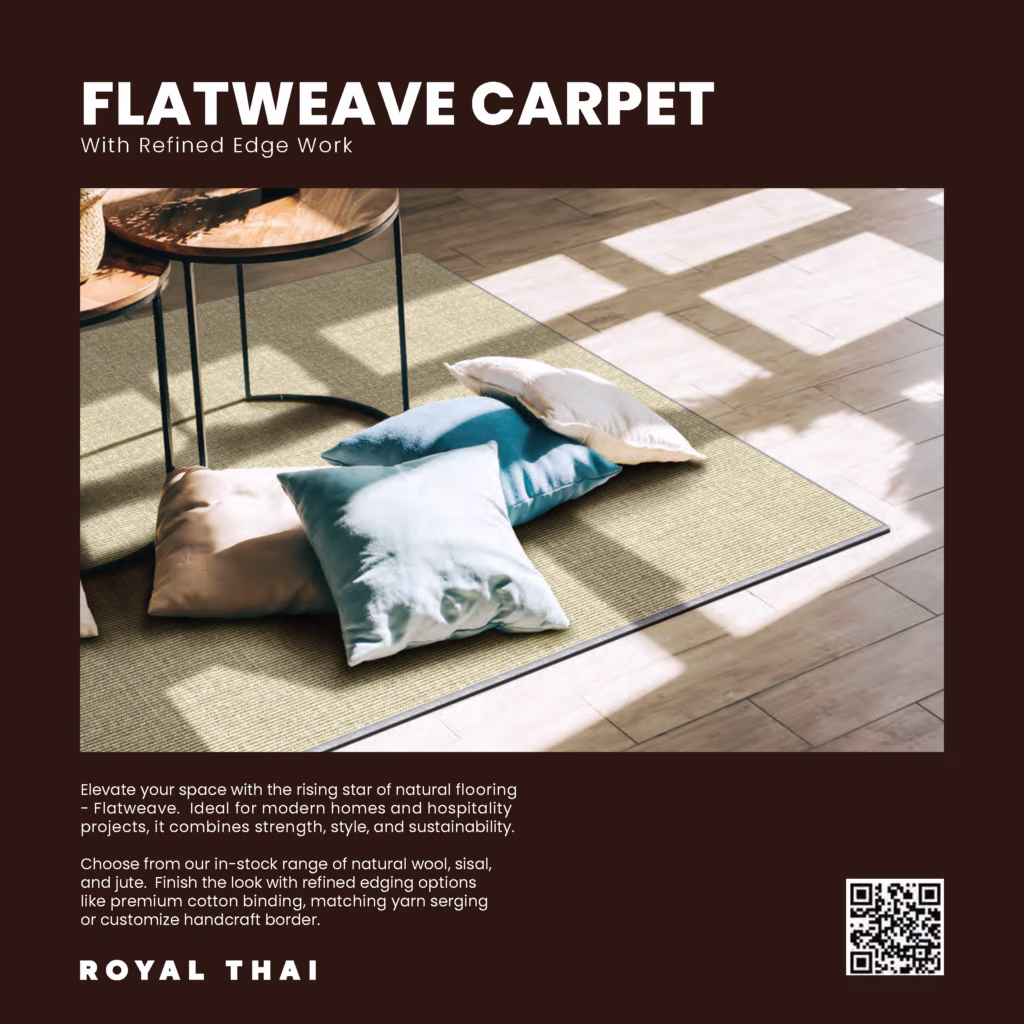 Flatweave Carpet Royal Thai