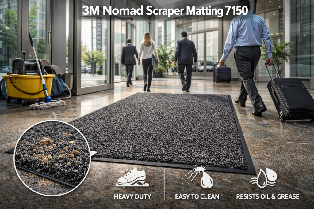 เสื่อดักฝุ่น 3M Nomad Scraper 7150