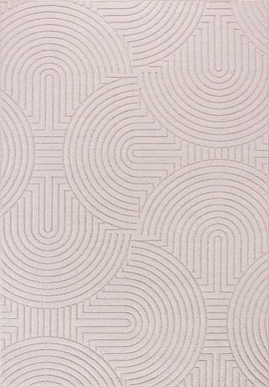 พรมปูพื้นรุ่น Arcadia Maze รหัส SL06 ลายเส้นโค้งวงกลมซ้อนมิติ